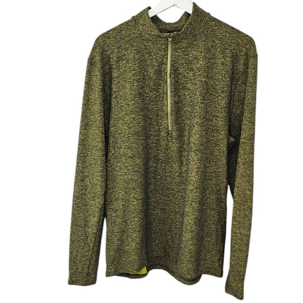 Lululemon Mens Surge Warm Half Zip Long Sleeve Shirt, Athletic, Size Large